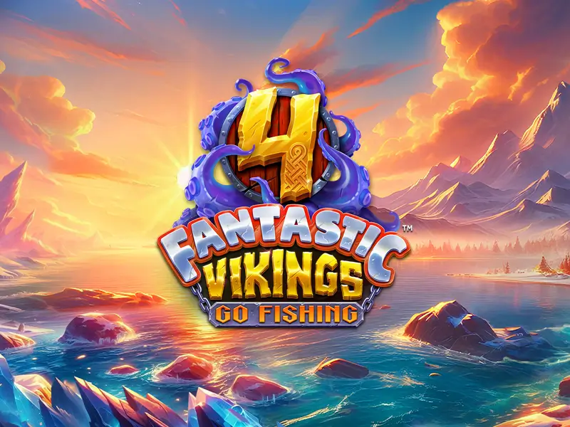 4 Fantastic Vikings Go Fishing Jogo de Cartas