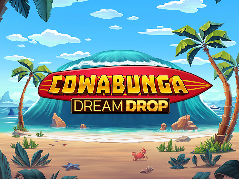 Cowabunga Dream Drop estilo Paddy Power Casino
